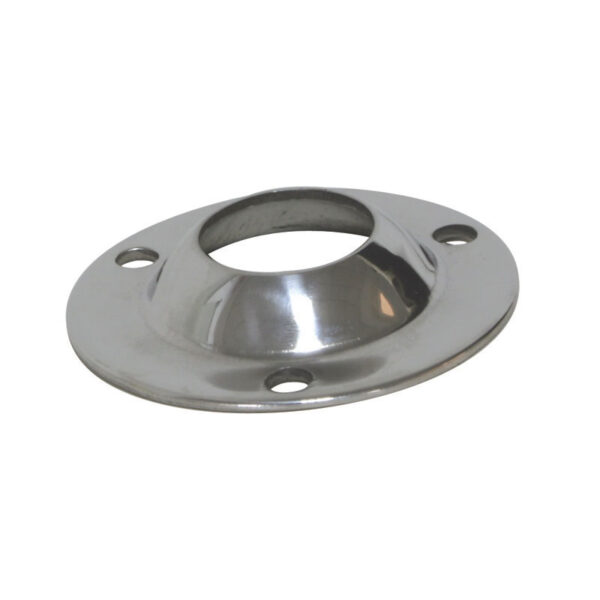 ROUND BASE 90° INOX 316